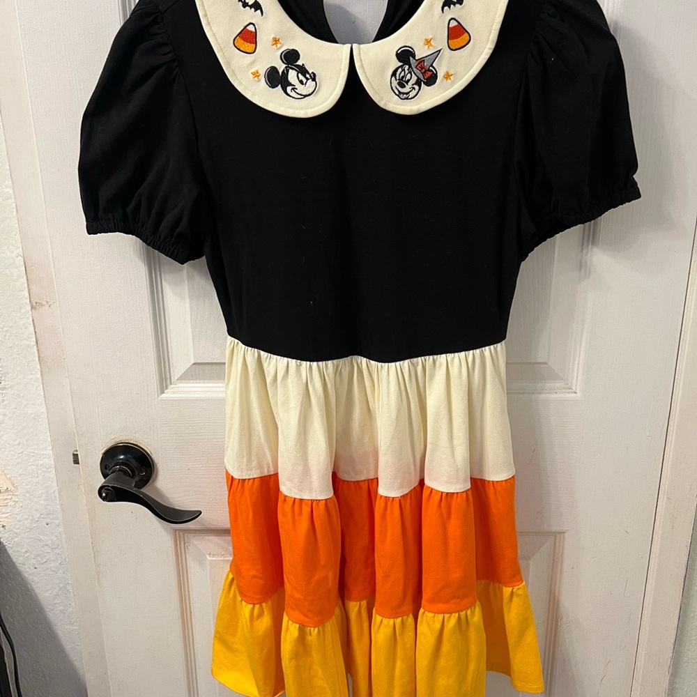 Her Universe Candy Corn Halloween Dress